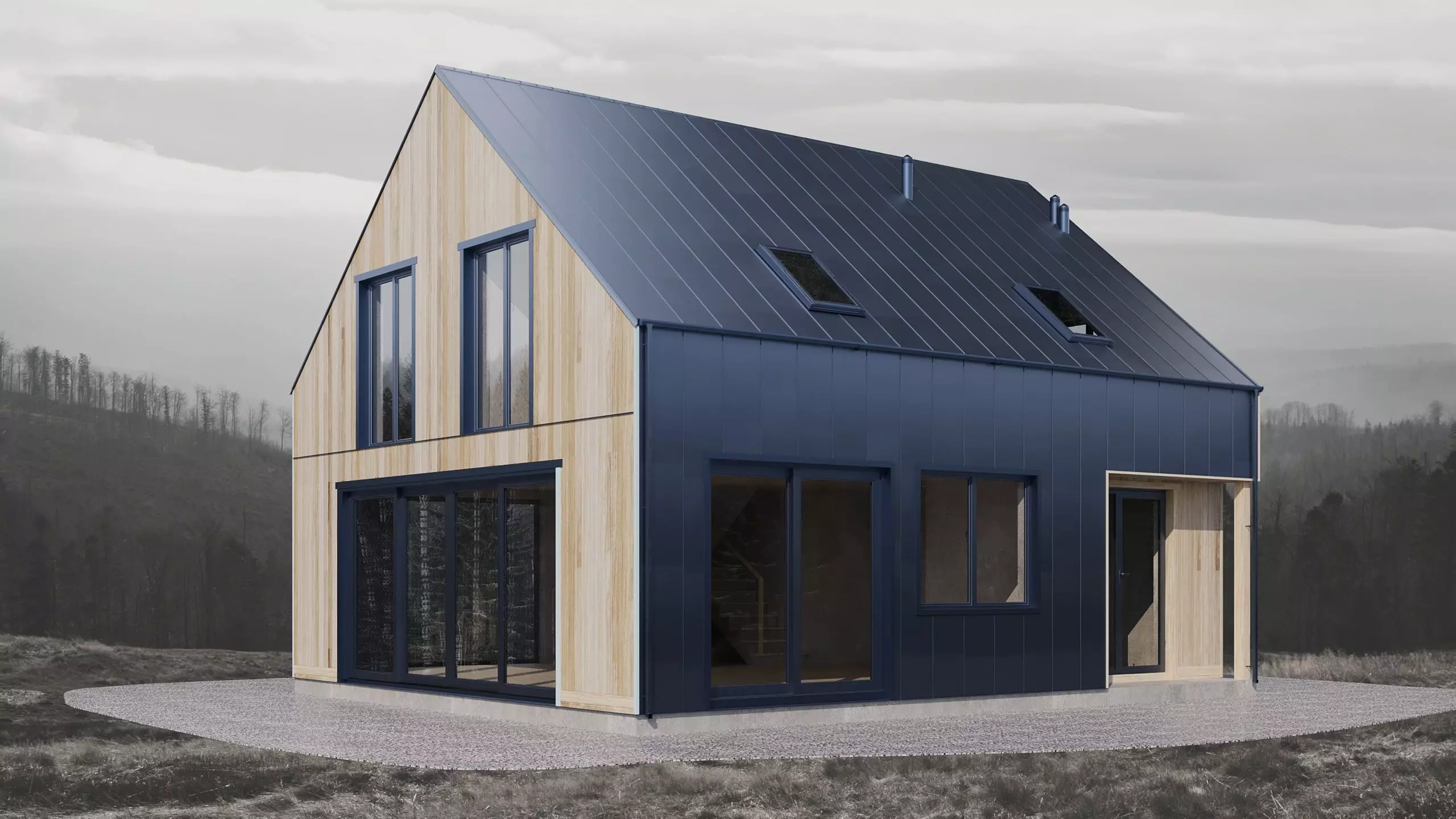 Realistic 3D House Model 1 3D model_1