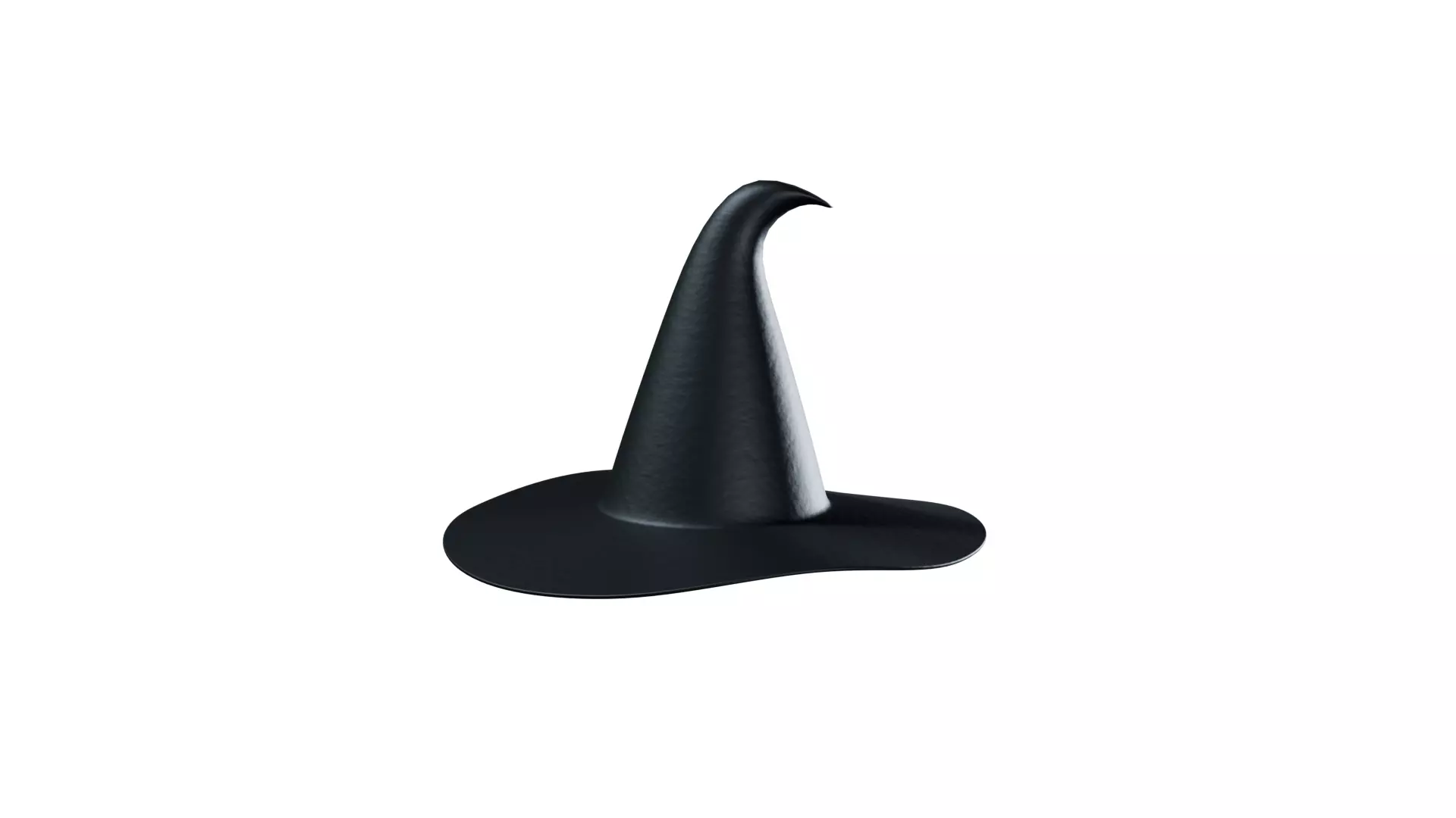 Halloween Witch Hat Spooky Costume Accessory 3D model