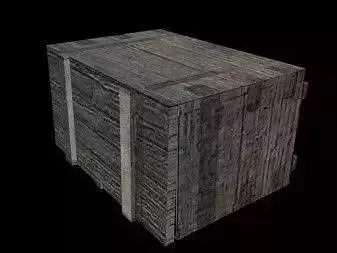 AmmoCrate wooden crate Free 3D model
