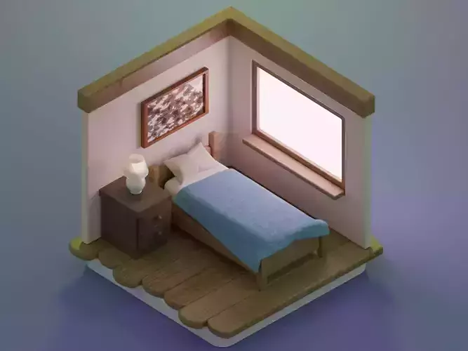 simple bedroom