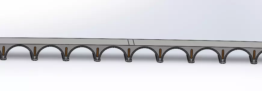 Arch Bridge 3D print model_2