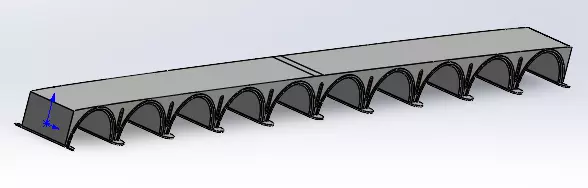 Arch Bridge 3D print model_0