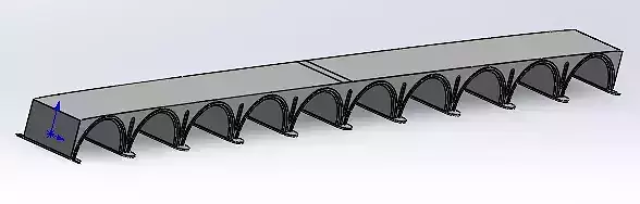 Arch Bridge 3D print model
