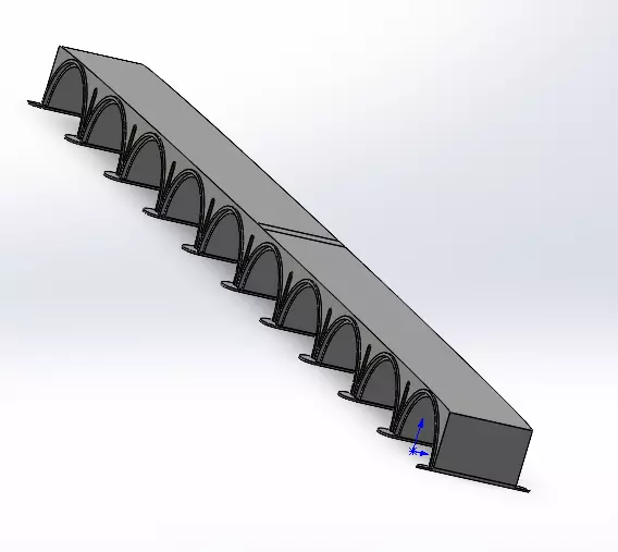 Arch Bridge 3D print model_1
