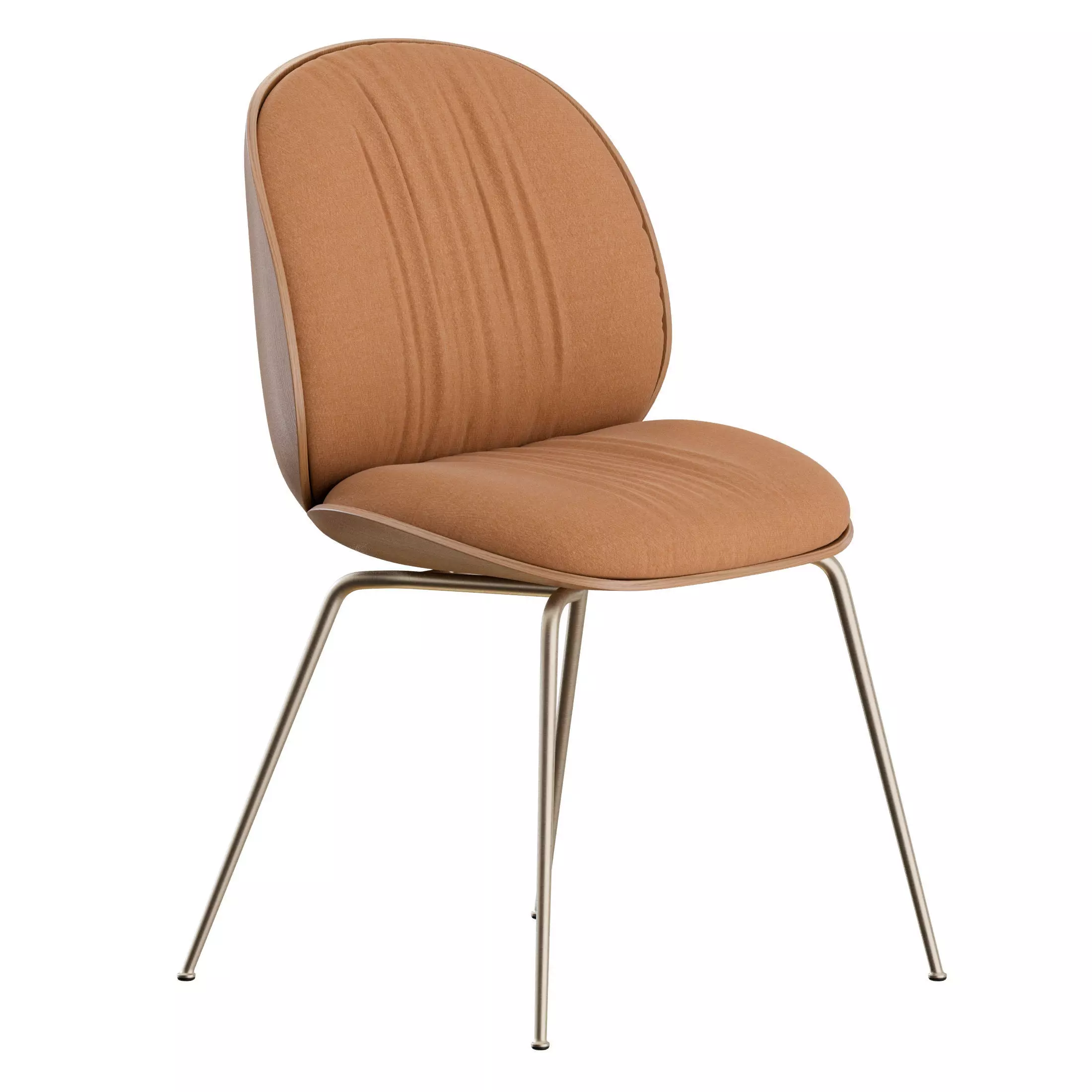 Beetle Soft Dining Set by Gubi 3D model_7