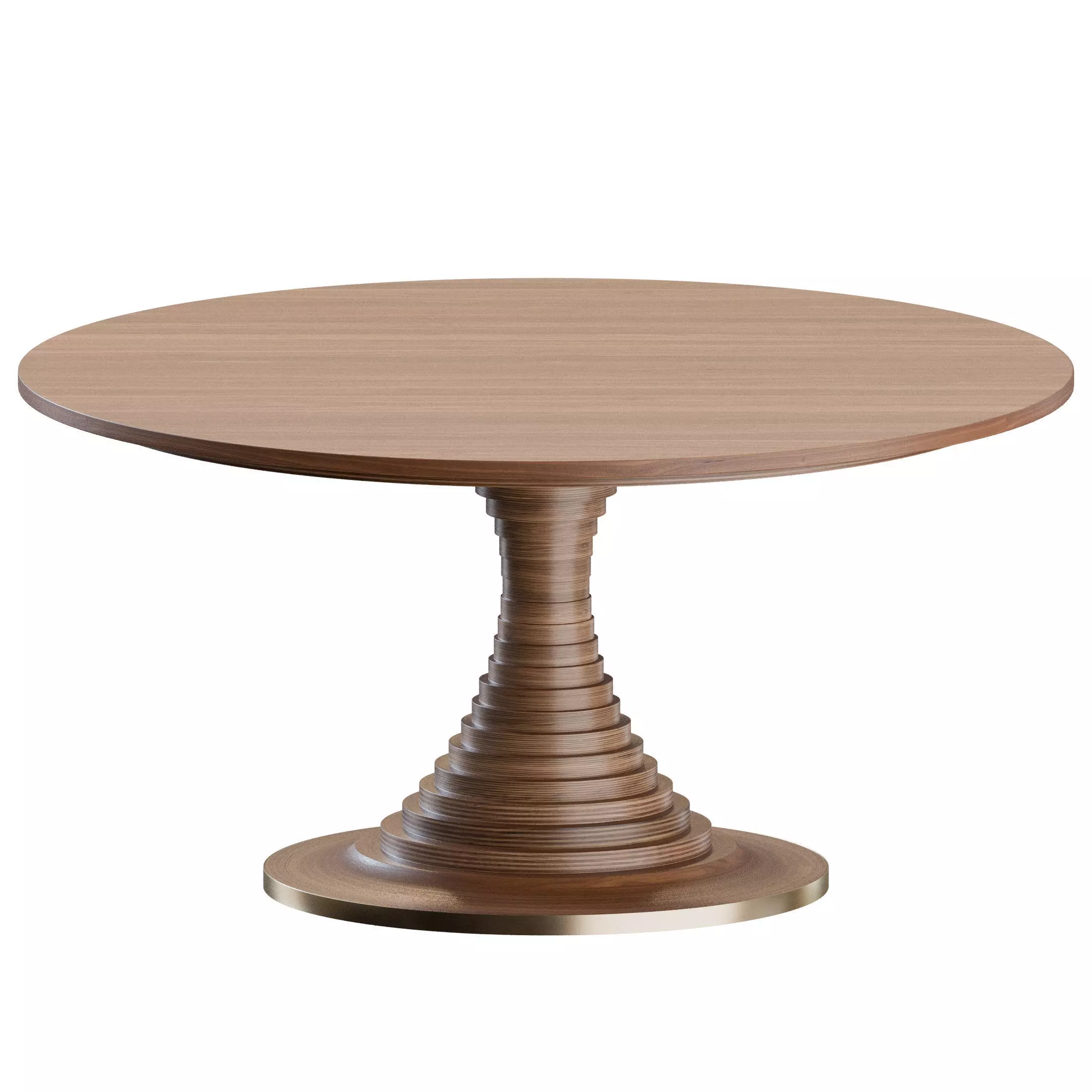 Beetle Soft Dining Set by Gubi 3D model_6