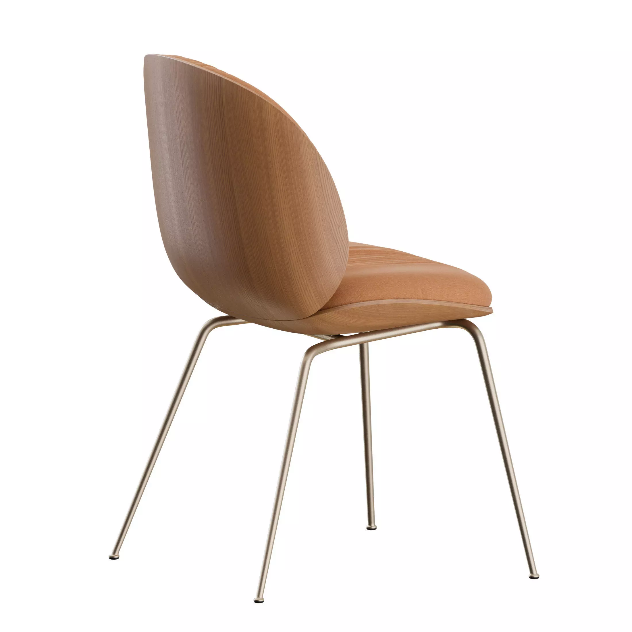 Beetle Soft Dining Set by Gubi 3D model_11