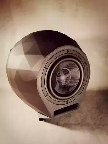  High-End Hifi Woofer von German Precision Audio 3D Print model
