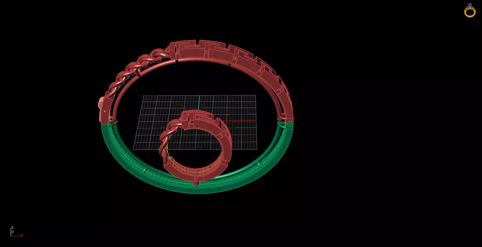 versace 3D print model_4