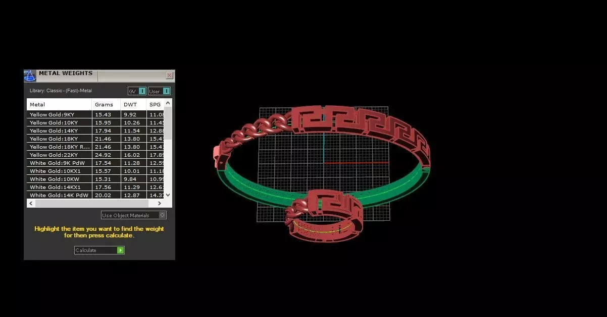 versace 3D print model_6