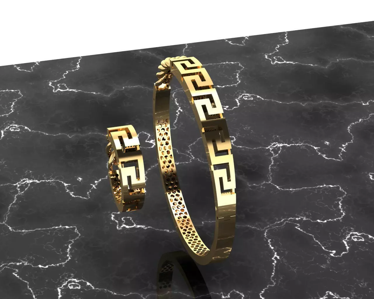 versace 3D print model_3