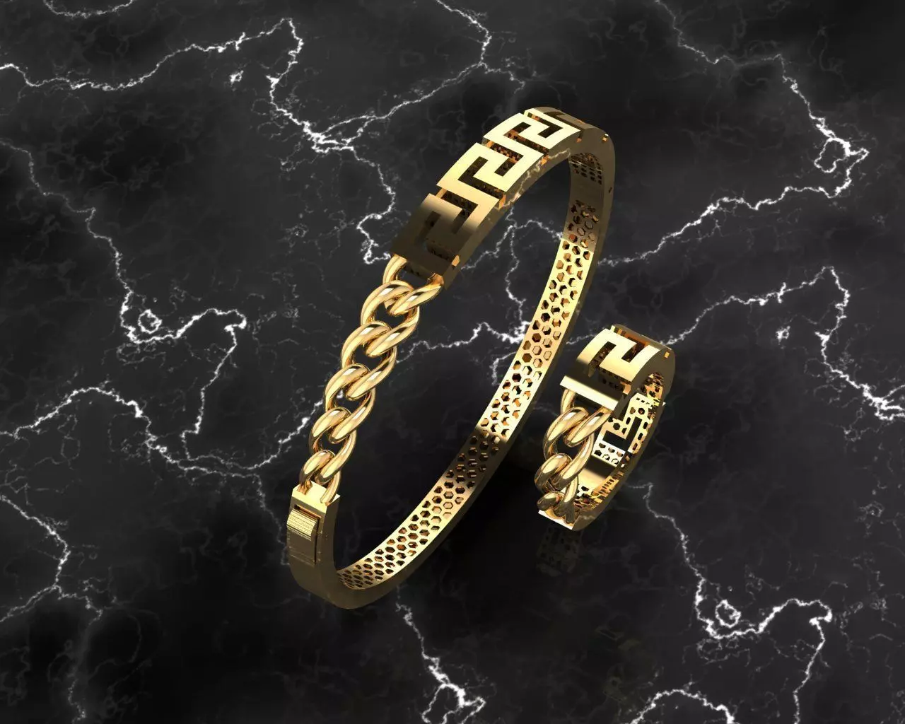 versace 3D print model_1