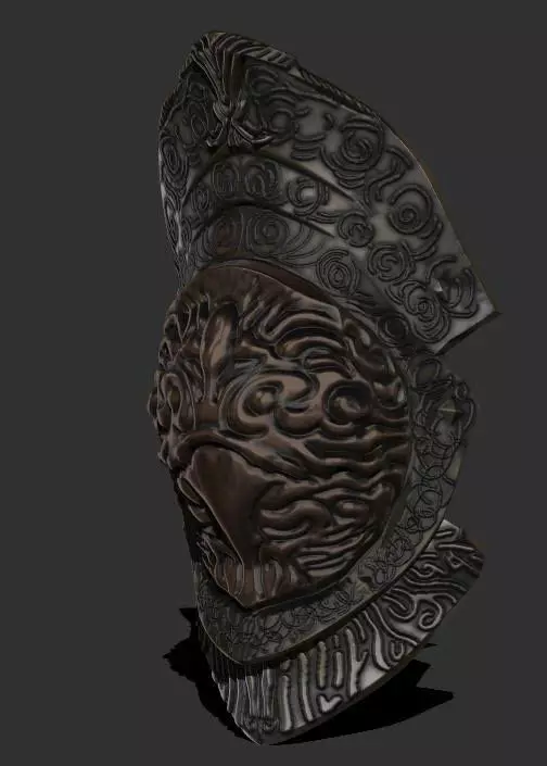 VARGRAM THE RAGING WOLF LEG ARMOR COSPLAY 3D PRINT HIGH DETAIL 3D print model_1