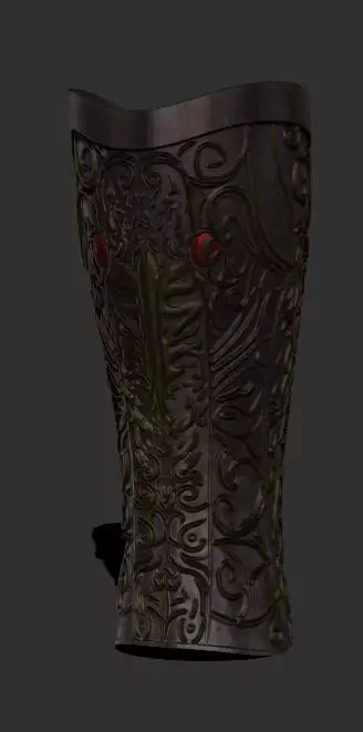 VARGRAM THE RAGING WOLF LEG ARMOR COSPLAY 3D PRINT HIGH DETAIL 3D print model_3