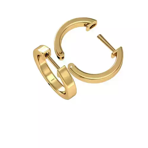 earrings hoop simple