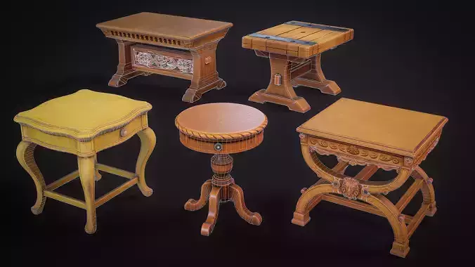 Medieval Stylized Table Pack