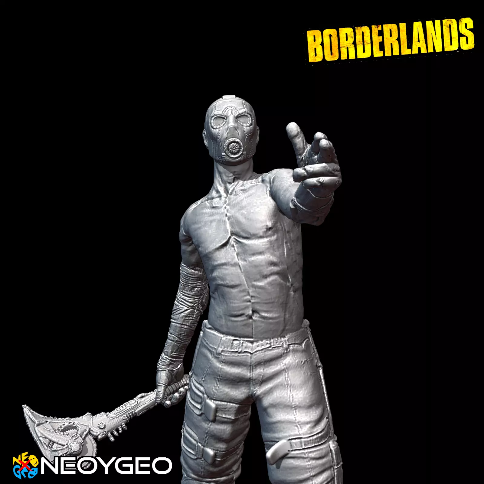 PSYCHO - BORDERLANDS 3D print model