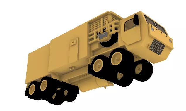 Mobile Steam Turbine Truck 2 Sci-Fi Energy 3D print model_2
