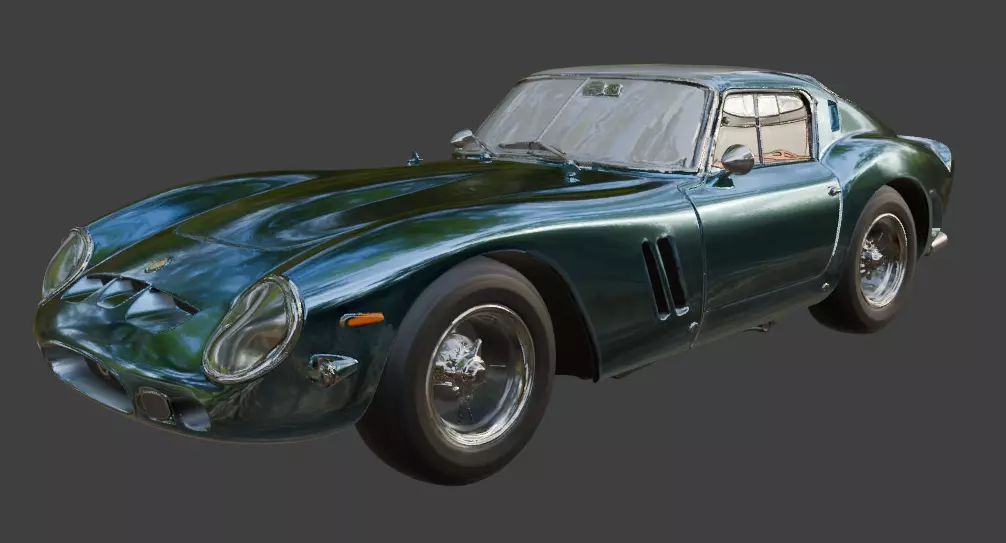 Ferrari 250 GTO 1962 for 3D Printing 3D print model_0