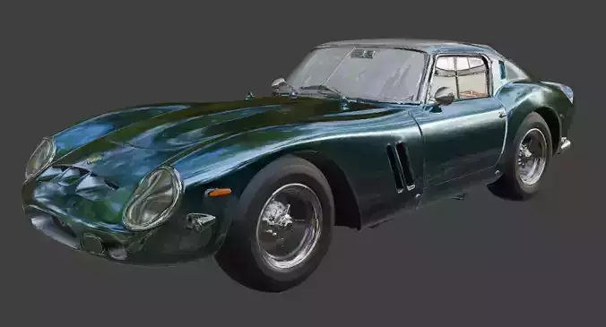 Ferrari 250 GTO 1962 for 3D Printing