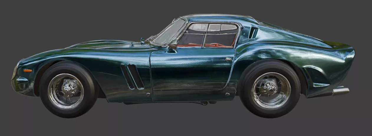 Ferrari 250 GTO 1962 for 3D Printing 3D print model_1