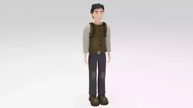 Character Dizol Rigged 