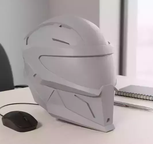 Futuristic Helmet