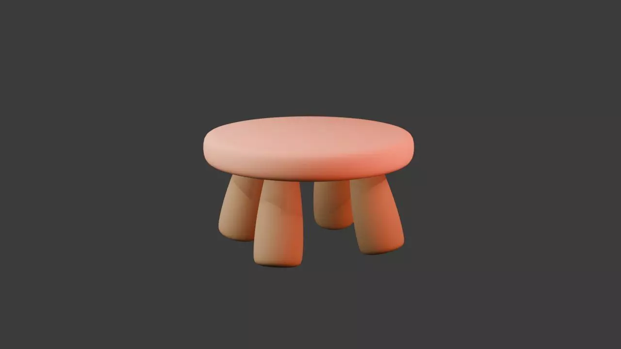 Fantasy Furniture pack 3D model_8