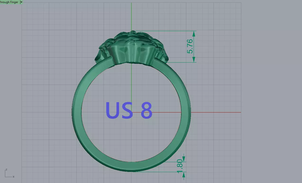 Vers ring 3D print model_8