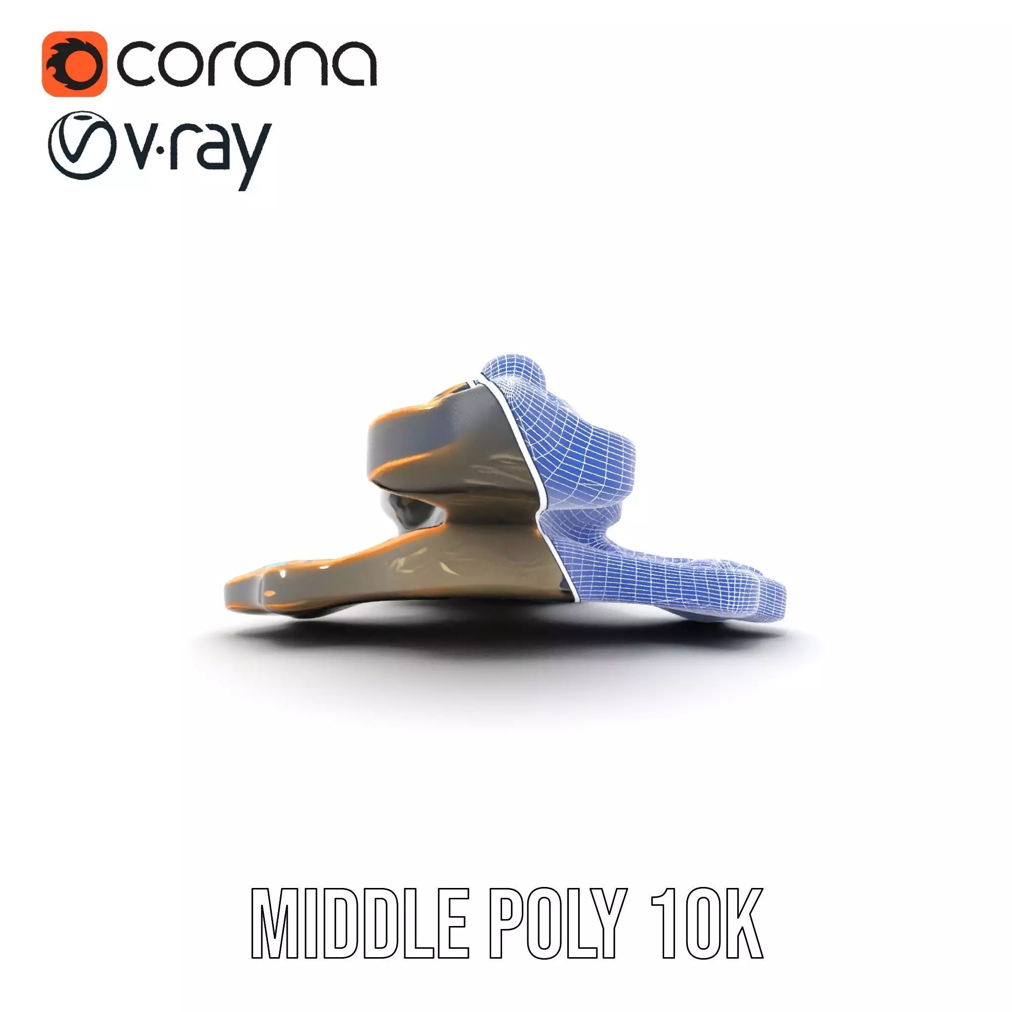 Antique Bronze Ornament model pack Low-poly 3D model_30