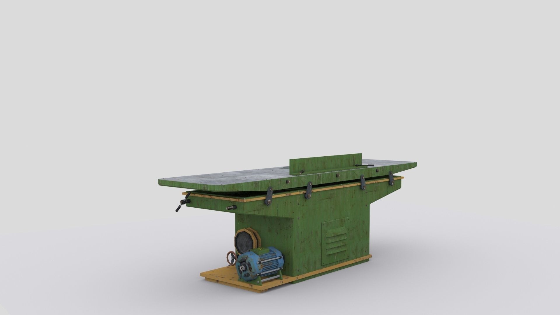 jointer 1 workbench Low-poly 3D model_3