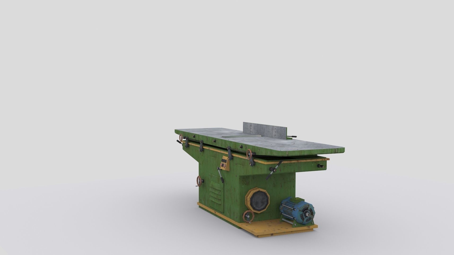 jointer 1 workbench Low-poly 3D model_5