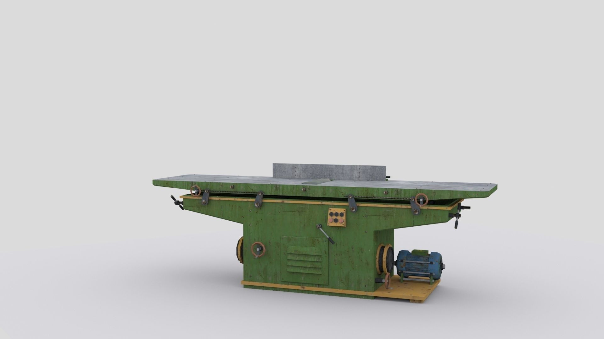 jointer 1 workbench Low-poly 3D model_6