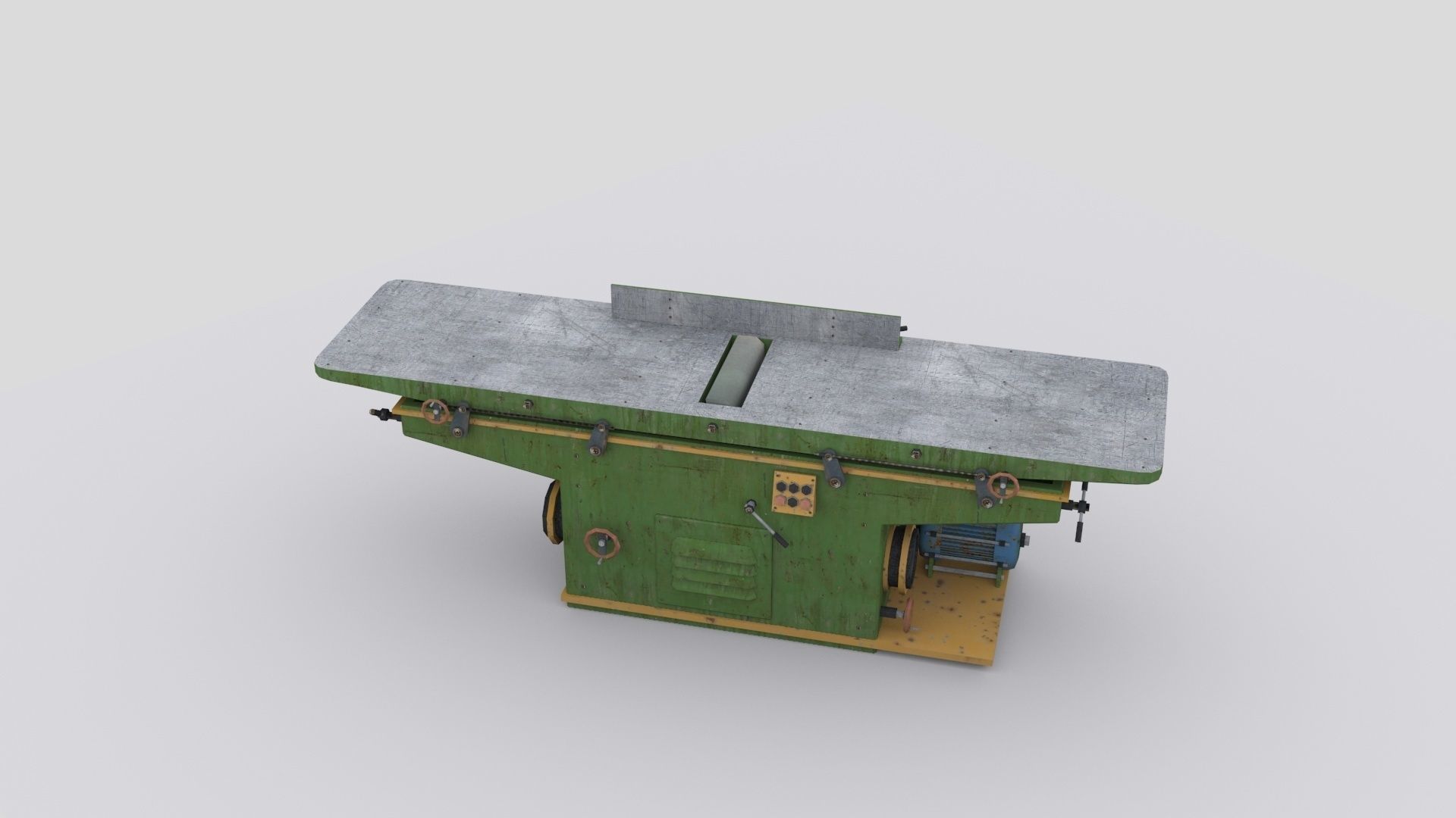 jointer 1 workbench Low-poly 3D model_7