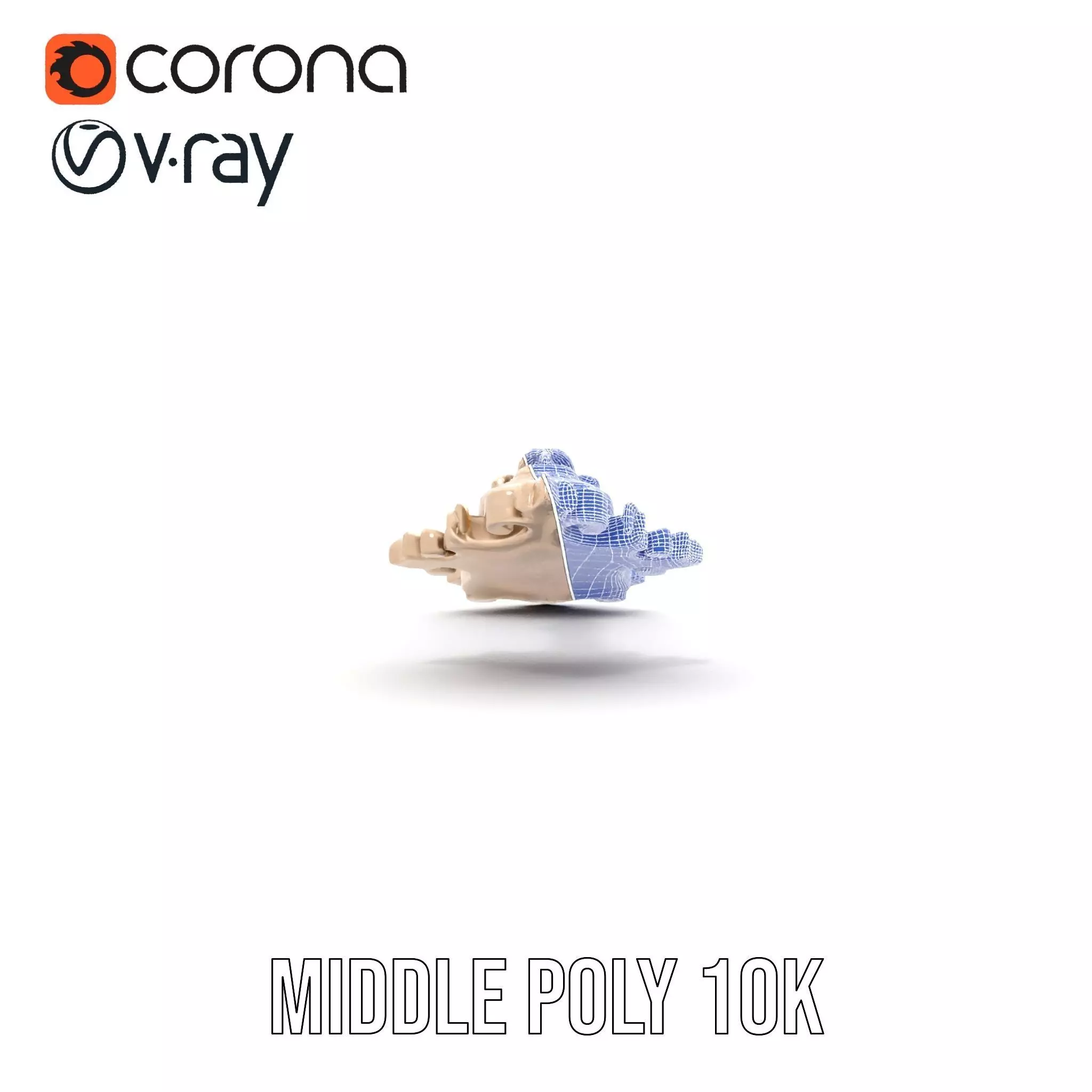 Ornate Brass Handle model pack Low-poly 3D model_30