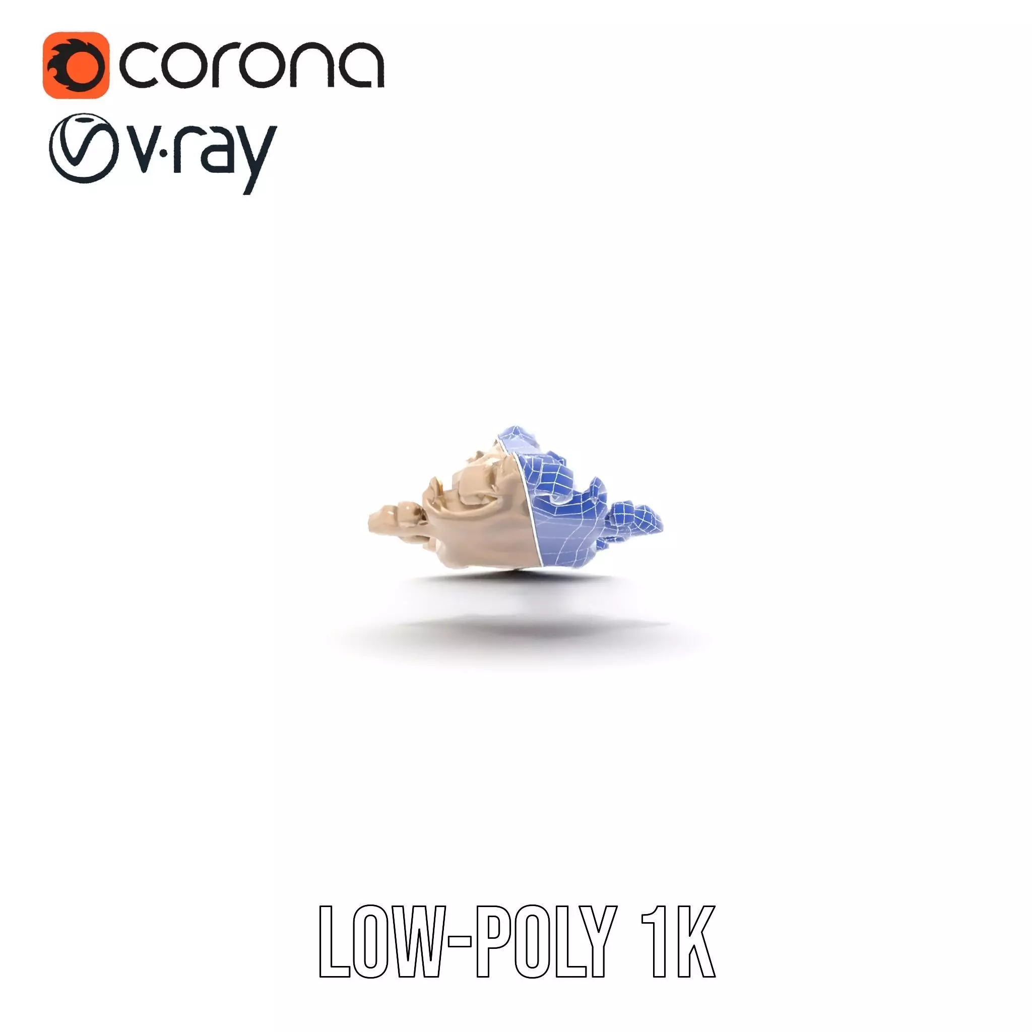 Ornate Brass Handle model pack Low-poly 3D model_31