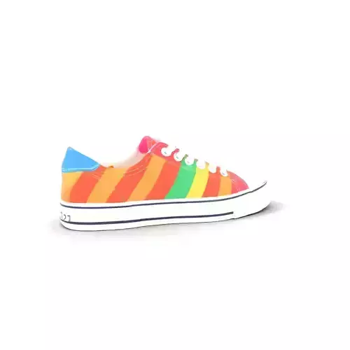 Vibrant Striped Sneaker model pack