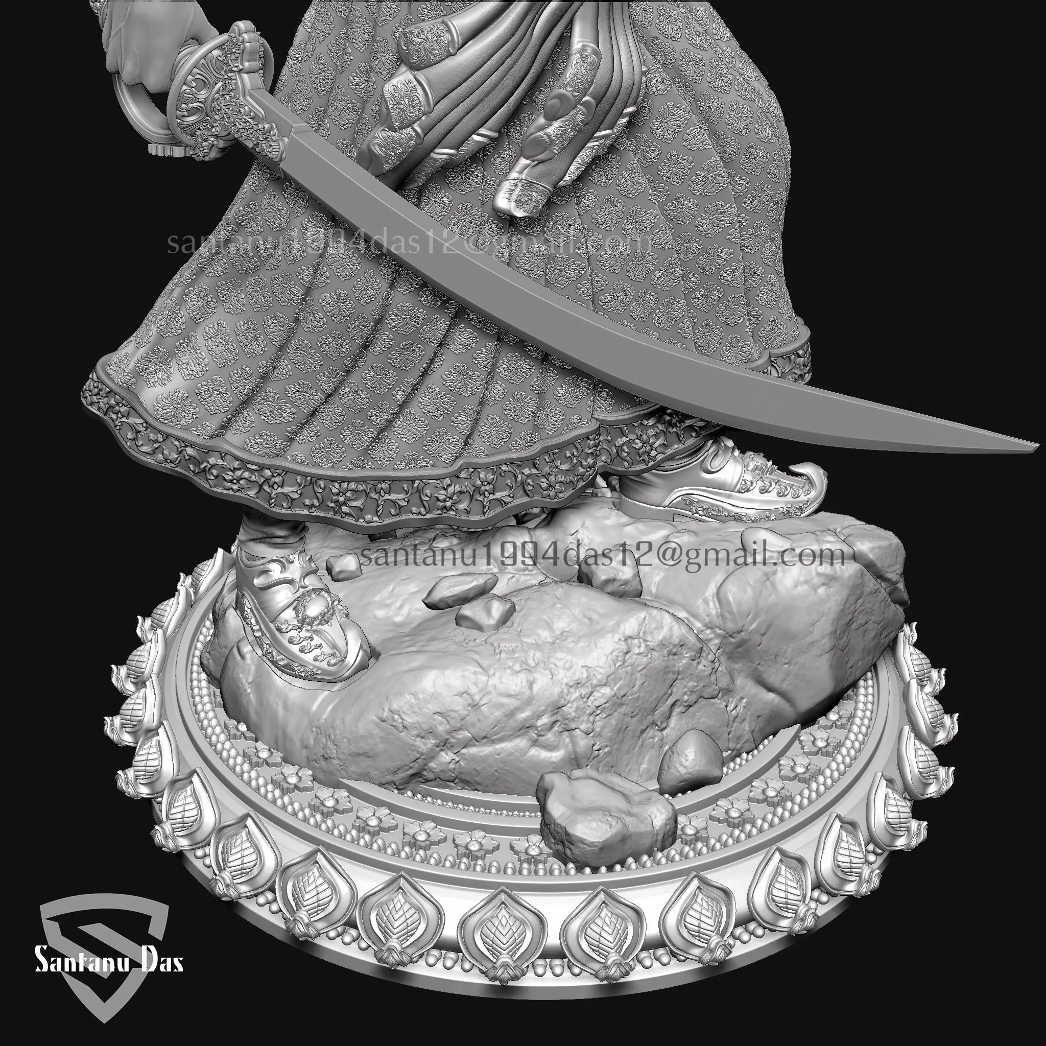 Chhatrapati Shivaji Maharaj 3dPrint 3D print model_20