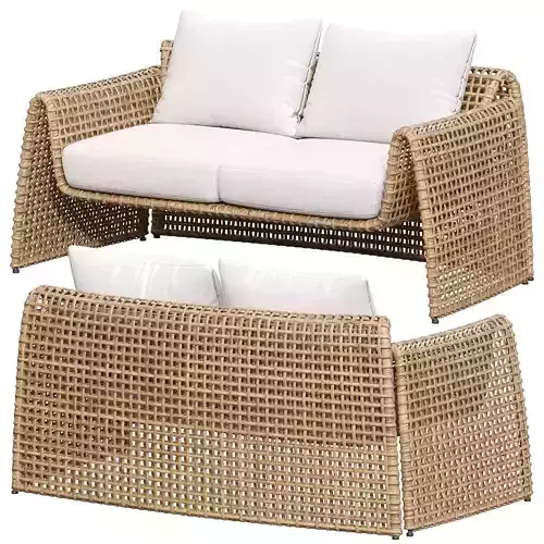 Rattan Wicker Sofa Mesa Outdoor Sofa