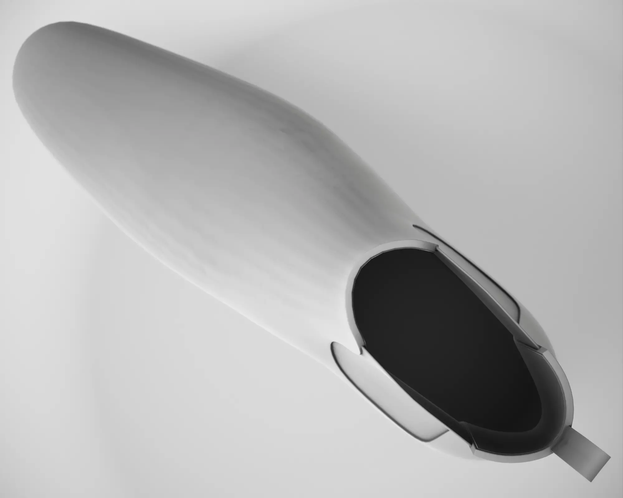  Chelsea Suede Boot Low-poly 3D model_10