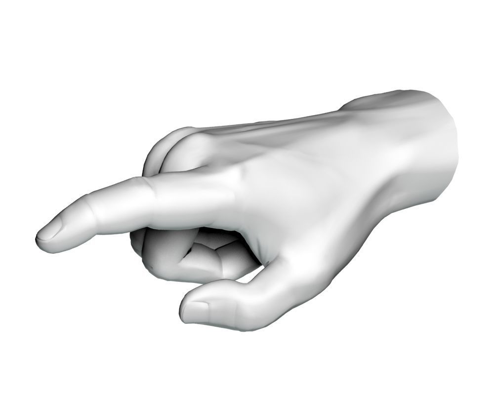 Hand Model 02 3D model_27