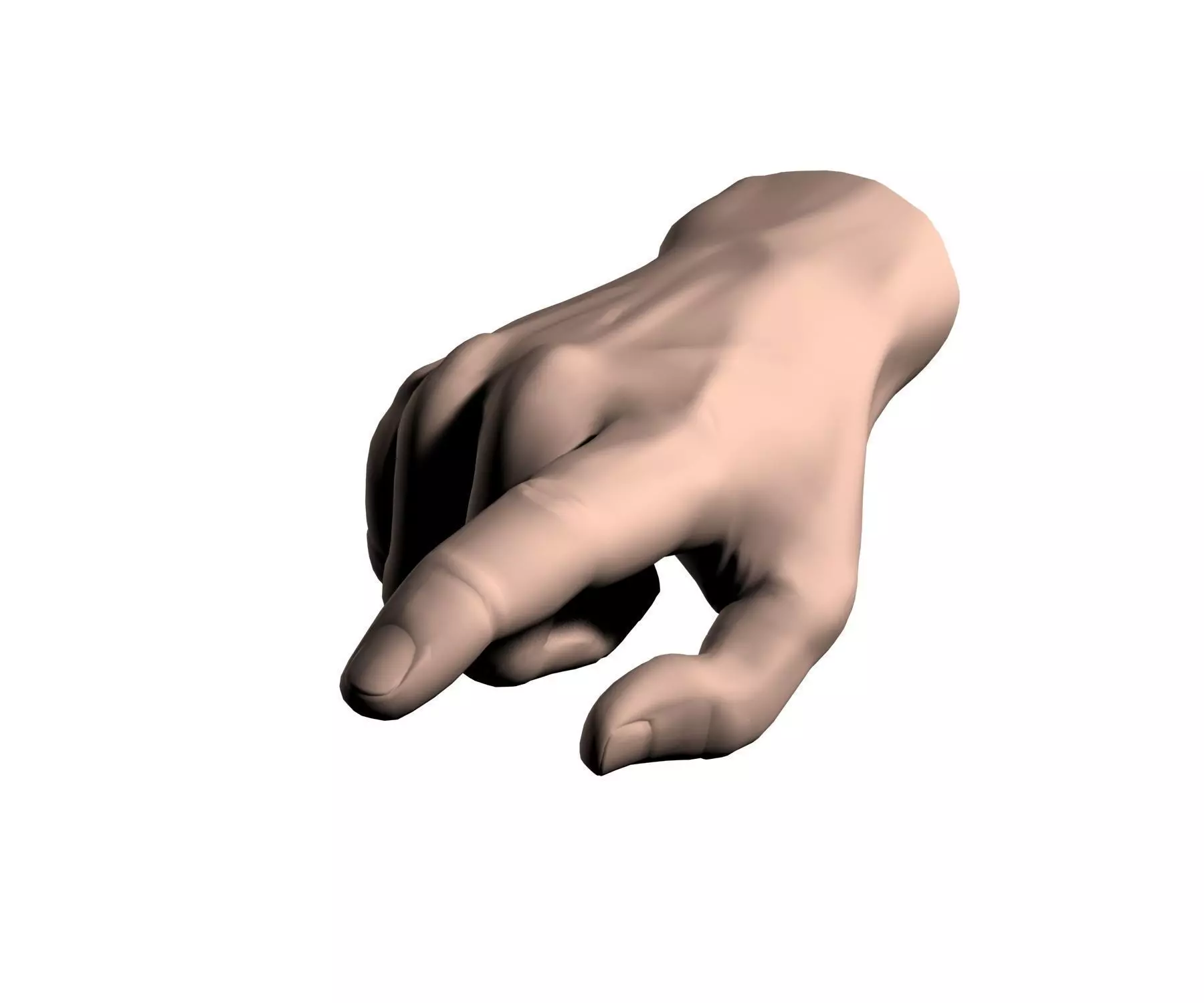 Hand Model 02 3D model_0