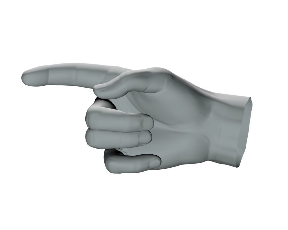 Hand Model 02 3D model_29