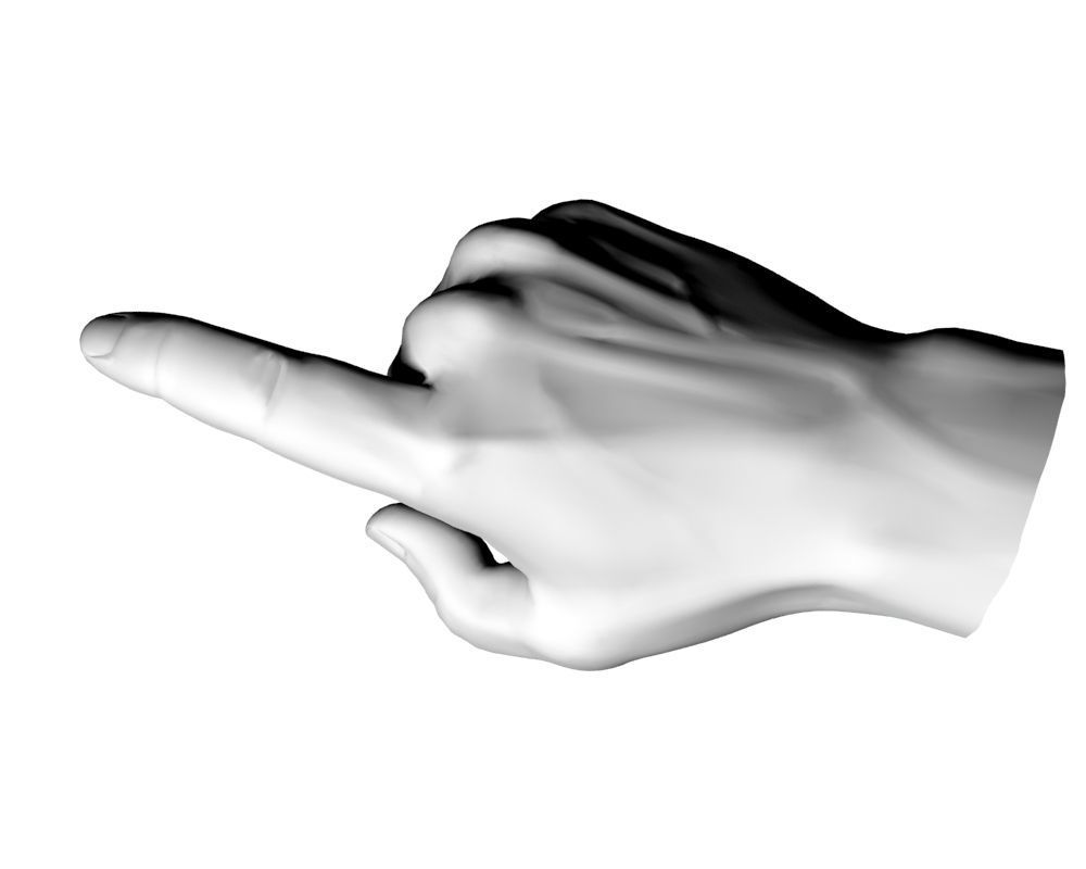 Hand Model 02 3D model_22