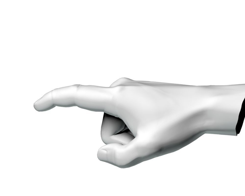 Hand Model 02 3D model_21