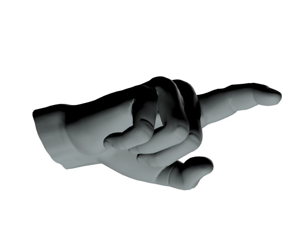 Hand Model 02 3D model_31