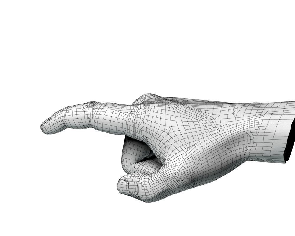 Hand Model 02 3D model_17