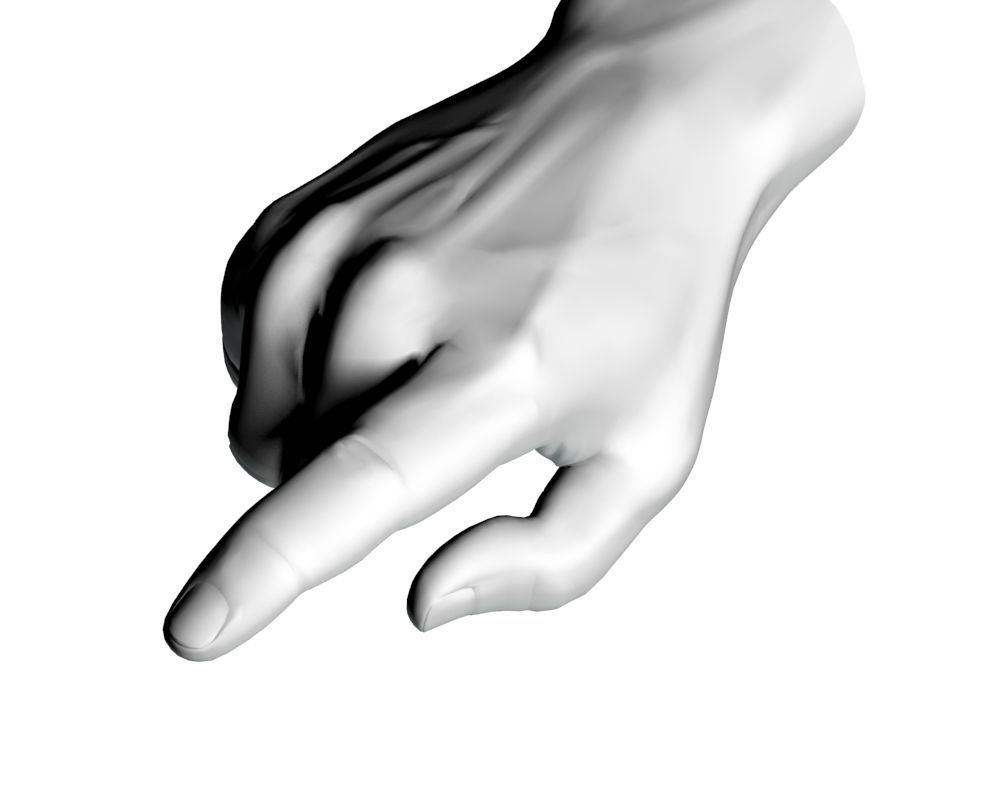 Hand Model 02 3D model_28