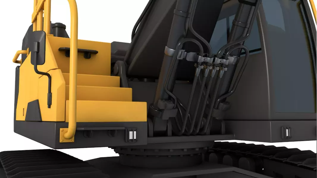 Mining Machinery Equipment Pack 3D model_13