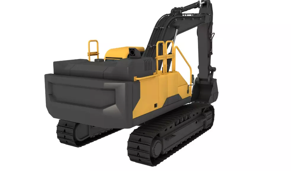 Mining Machinery Equipment Pack 3D model_7